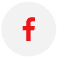 Red lowercase "f" Facebook logo centered on a white circle with a light gray background—perfect for connecting with long distance moving services near me.